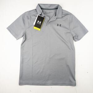 Under Armour Gray Athletic Polo